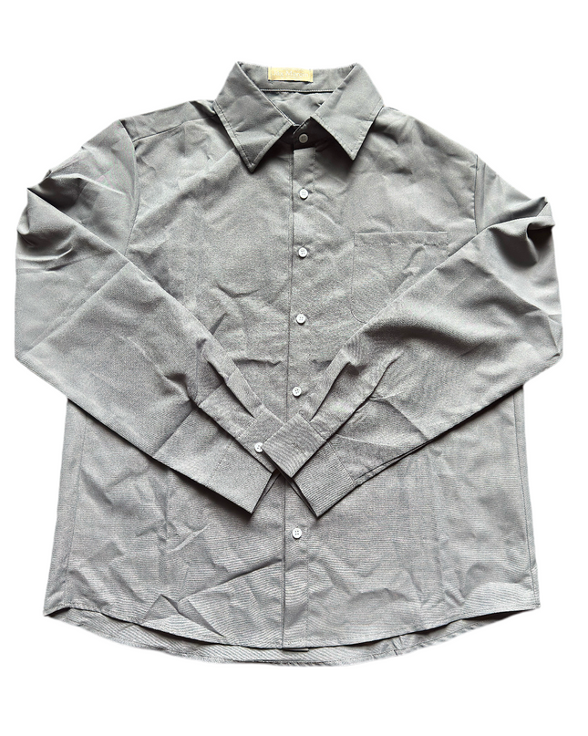Jáx Button-up long sleeve (Grey)