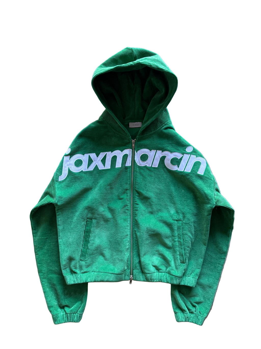 Dark green Corduroy Zip up