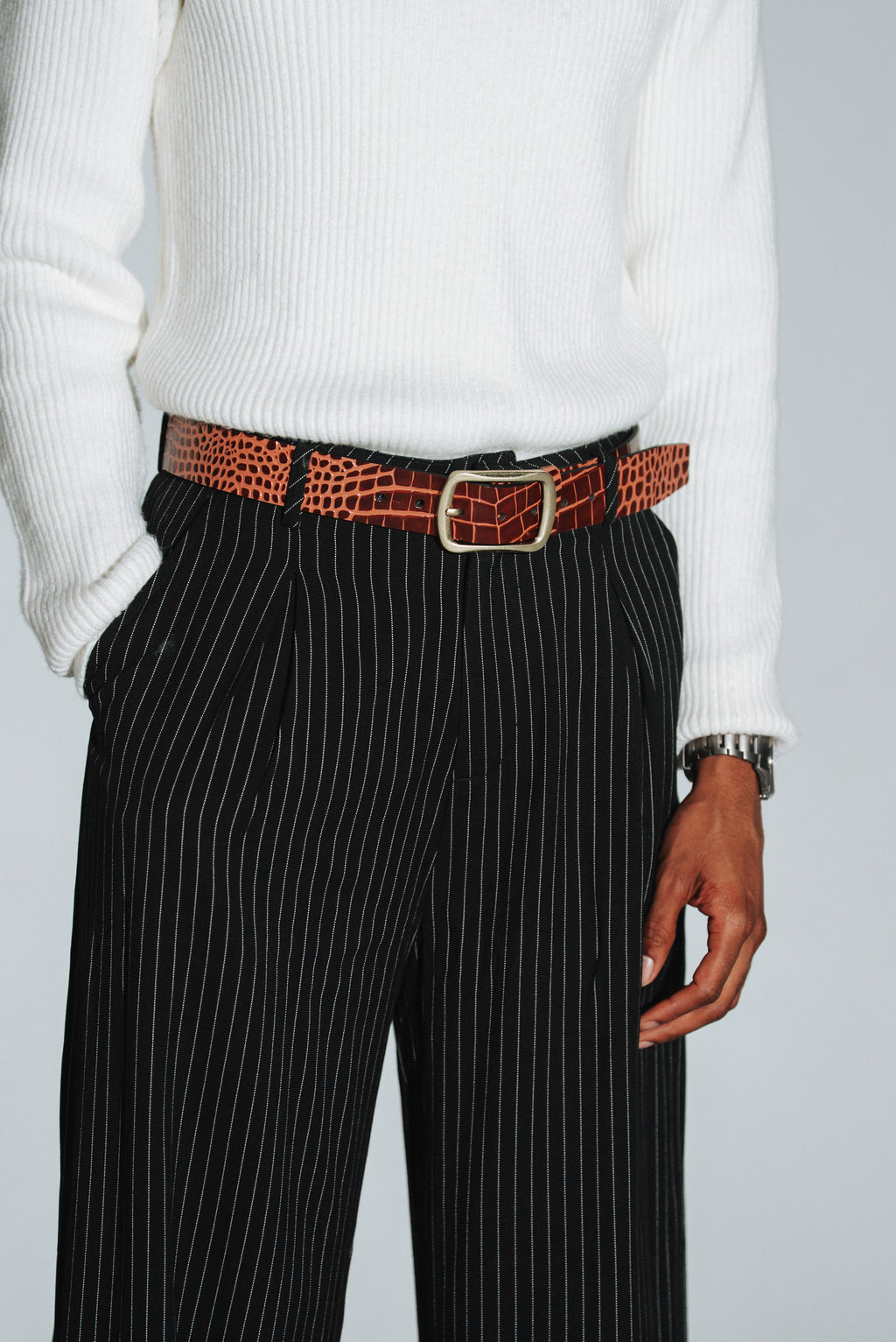 Aligator Buckle Belt