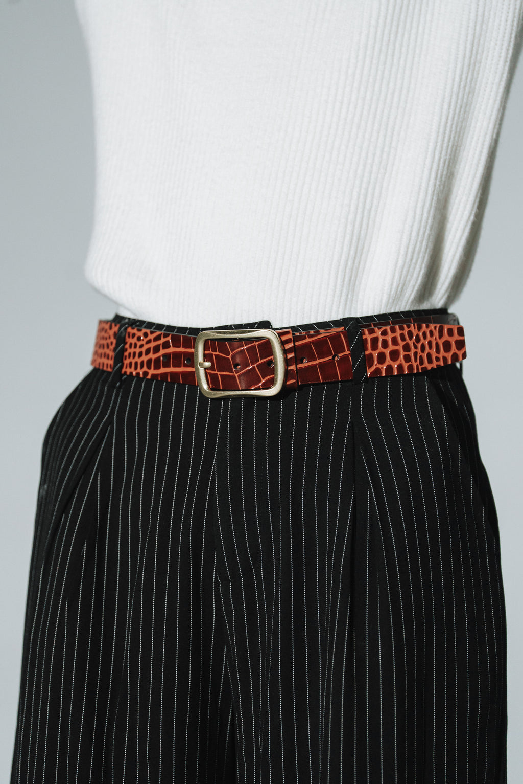 Aligator Buckle Belt