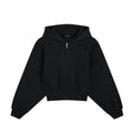 BLACK ZIP UP