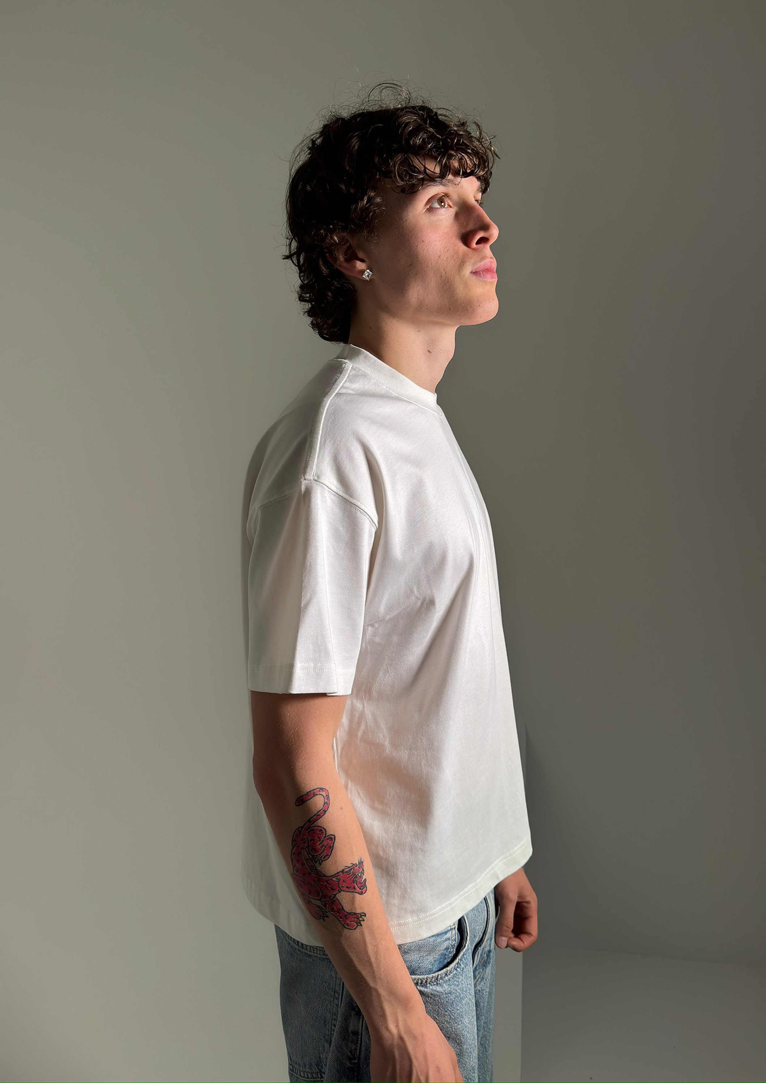 WHITE BABY TEE