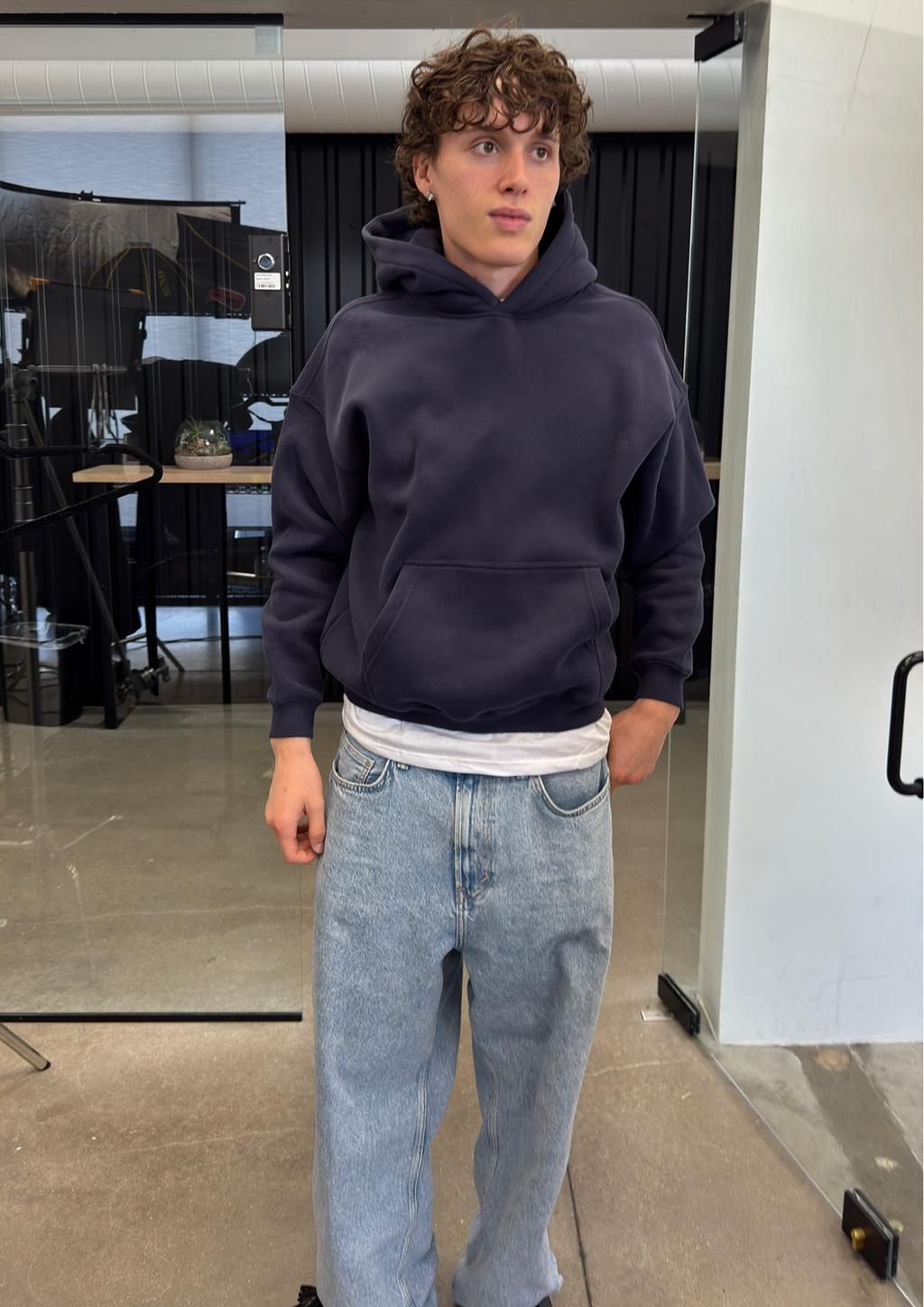 NAVY SIGNATURE HOODIE