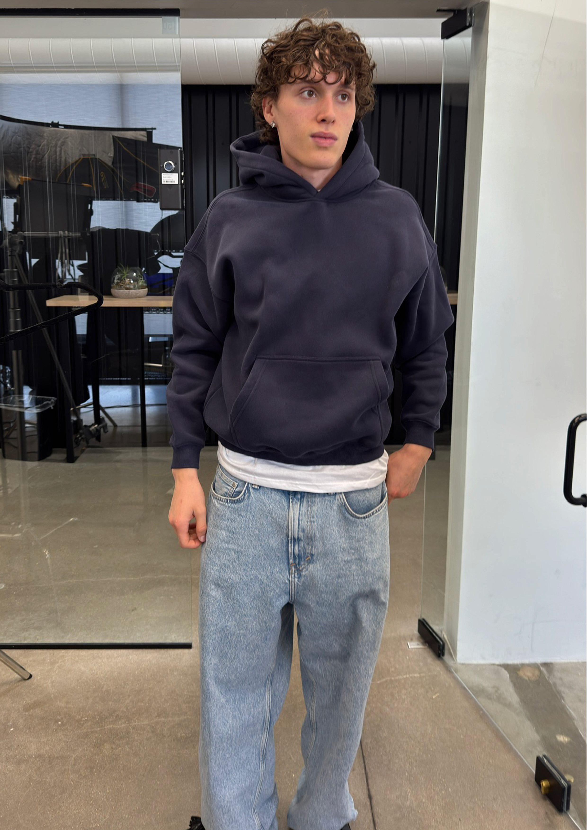 NAVY SIGNATURE HOODIE